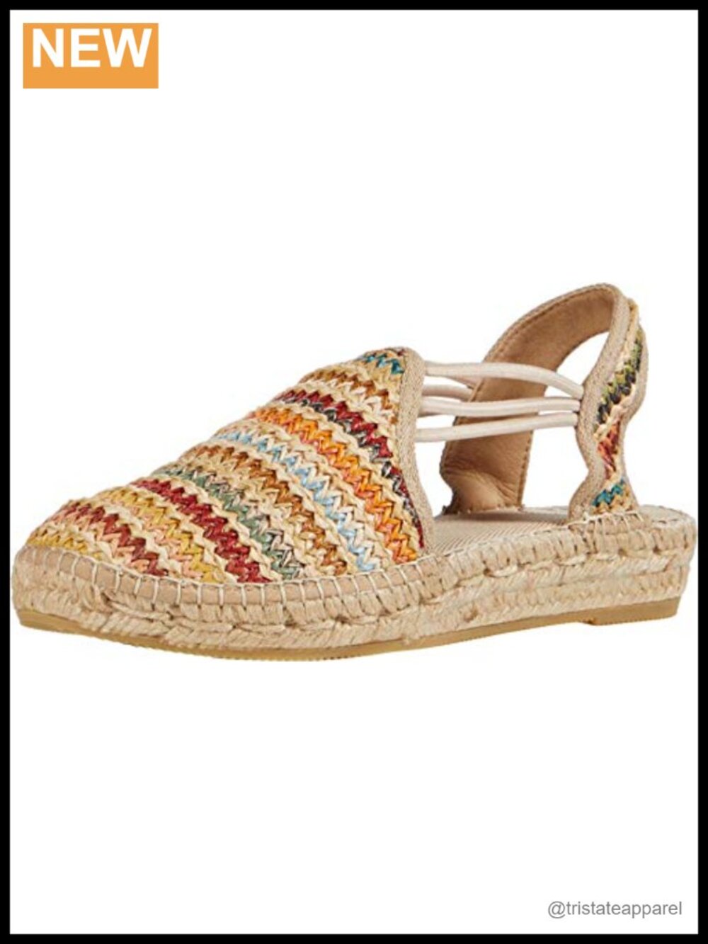Toni Pons Noa-MA Jute Woven Sandal Slingback Wedge
